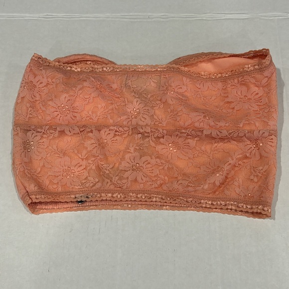 NWT BUNDLE OF 3 LACE BANDEAU BRA/TOPS NEON COLORS WOMEM’S SIZE L - Picture 7 of 10